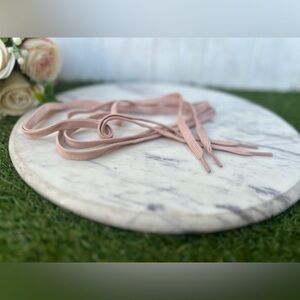 TORY BURCH replacement shoe laces designed for Pink 45” NEW